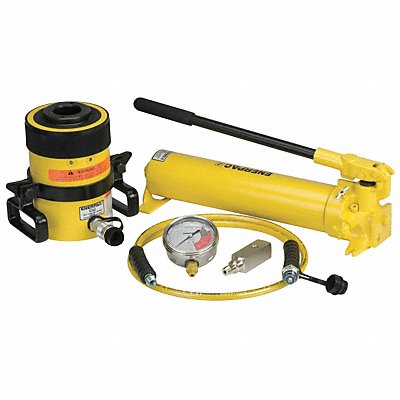 Hollow Hydraulic Ram and Pump Set