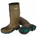 D0377 Rubber Boot Men s 9 Knee Green PR