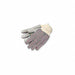 Leather Gloves Gray L PK12