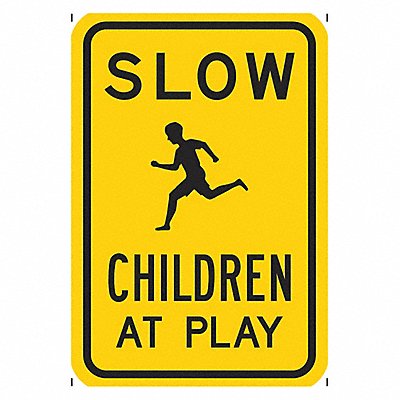 Children at Play Traffic Sign 18 x 24 