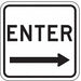 Enter Sign For Parking Lots 18 x 18 