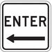 Enter Sign For Parking Lots 18 x 18 