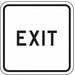 Exit Parking Sign 18 x 18 