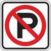 No Parking Parking Sign 24 x 24 