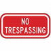 Traffic Sign 6 in x 12 in Aluminum