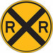 D9728 RXR Traffic Sign 12 Dia