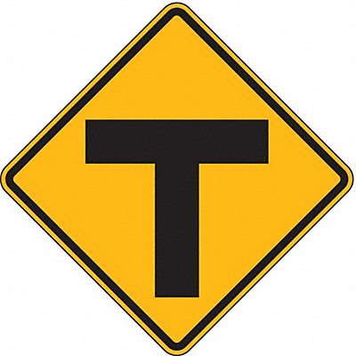 Street Ends Traffic Sign 24 x 24 