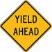 Yield Ahead Traffic Sign 24 x 24 