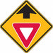 Yield Ahead Traffic Sign 30 x 30 