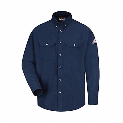 E6994 FR Long Sleeve Shirt Navy 2XL Button