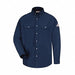 E6994 FR Long Sleeve Shirt Navy L Button