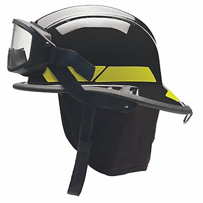 Fire Helmet Black Modern