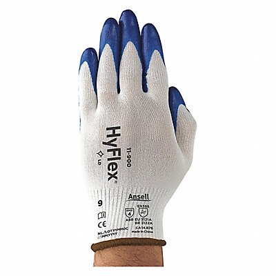 D1516 Coated Gloves Palm and Fingers L