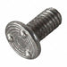 Mountable Threaded Stud Steel Plain PK10