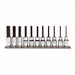 Socket Bit Set Steel DrSz 1/4 in