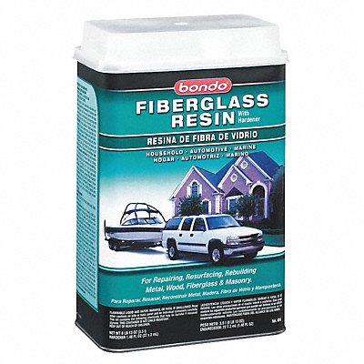 Fiberglass Resin Liquid 1Gal Light Straw