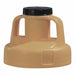 G3512 Utility Lid w/2 In Outlet HDPE Beige