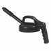 G3513 Stretch Spout Lid w/0.5 In Outlet Black