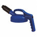 G3515 Stumpy Spout Lid w/1 In Outlet Blue