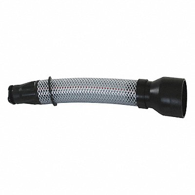 Stumpy Ext Hose w/1 In Outlet HDPE/PVC