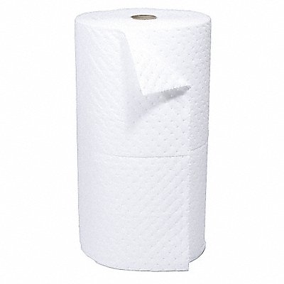 Absorbent Roll Oil-Based Liquids White
