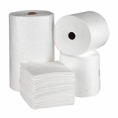 Absorbent Roll Oil-Based Liquids White