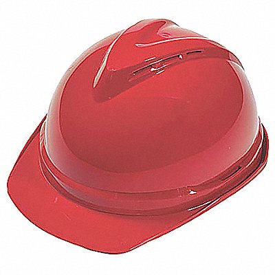 D0369 Hard Hat Type 1 Class C Ratchet Red