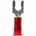 Fork Terminal Tin Copper Red PK100