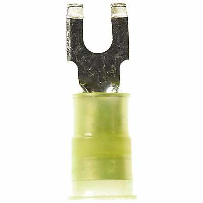 Fork Terminal Tin Copper Yellow PK50