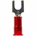 Fork Terminal Tin Copper Red PK100