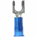 Fork Terminal Tin Copper Blue PK100