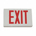 Exit Sign Red 120/270W