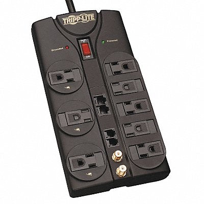 Datacom Surge Protector 8 Outlet Blk