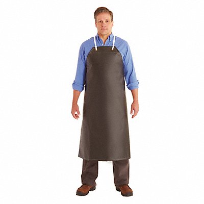 E8911 Bib Apron Universal Black Hycar