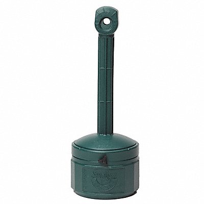 D0291 Cigarette Receptacle 1 gal Green