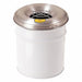 E3932 Cigarette Receptacle 6 gal White