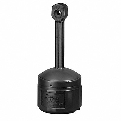 D0292 Cigarette Receptacle 4 gal Black