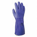 D6121 Chem Restnt Gloves Blue Sz XL PR