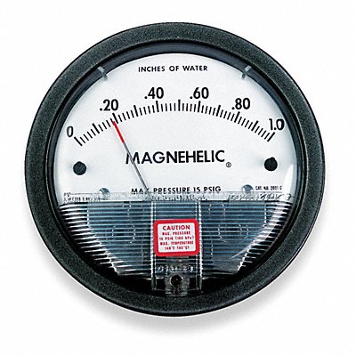 Pressure Gauge 0 to 10 psi