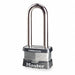 Keyed Padlock 15/16 in Rectangle Black