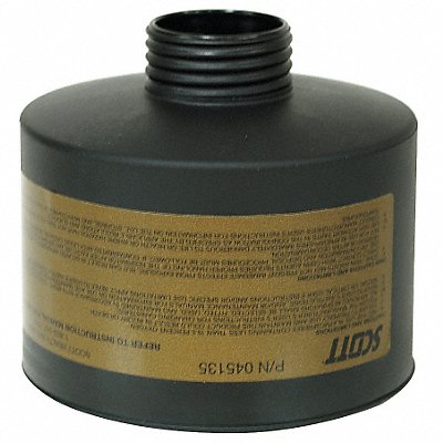 Gas Mask Canister Olive Threaded