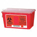 Sharps Container 1 gal Chimney Top PK5