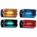 Warning Light LED White Surface Rect 5 L