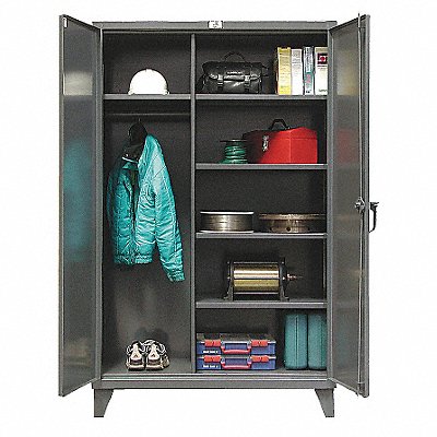 Strg Cab 78 x48 x24 DrkGry 5Shlv
