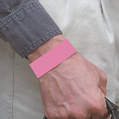 D0077 Wristband Pink Numbered PK500