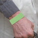 D0077 Wristband Green Numbered PK500