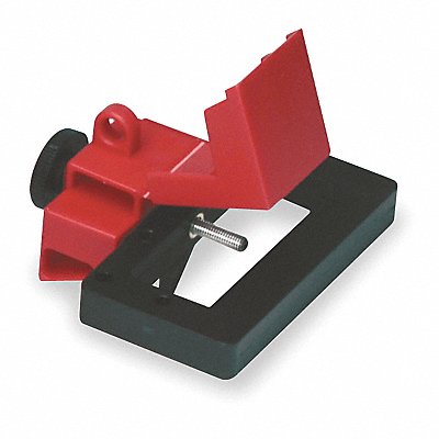 Breaker Lockout Oversized 480/600V Red