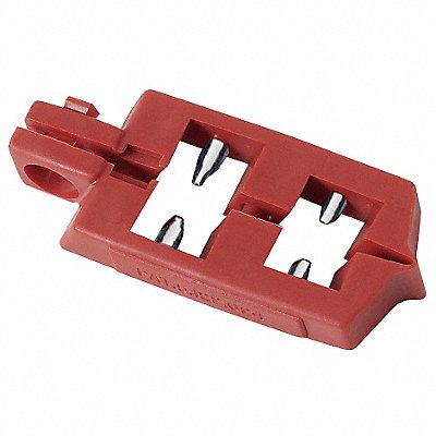 Breaker Lockout Snap On 120V Red