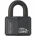 Keyed Padlock 1 1/8 in Square Black