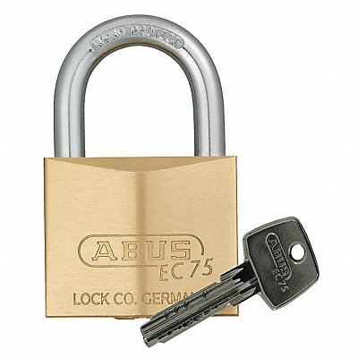 Keyed Padlock 5/8 in Square Silver